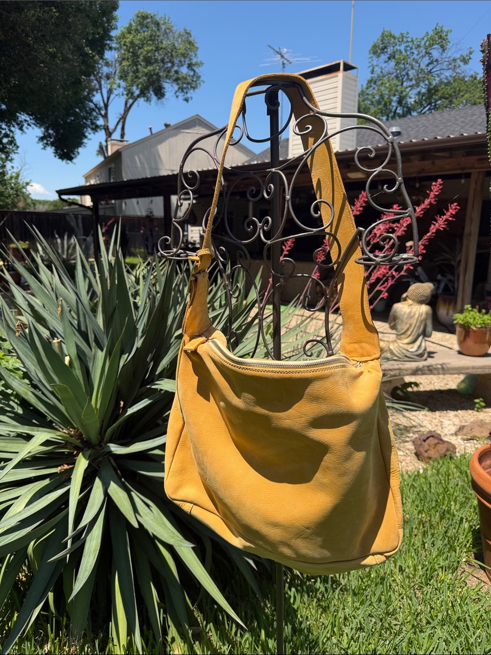 Banana Republic Mustard Shoulder Bag